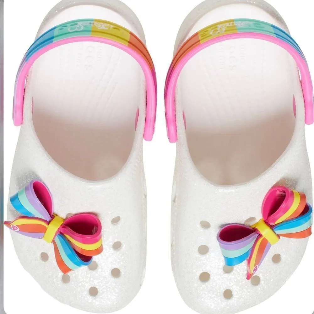 🎉Final Deal 🎉JoJo Siwa sparkly blow crocs